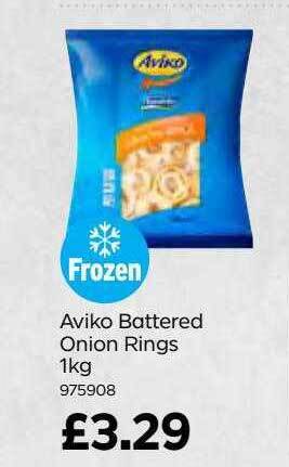 Bestway Aviko battered onion rings offer