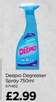 Bestway Deepio degreaser spray 750ml offer