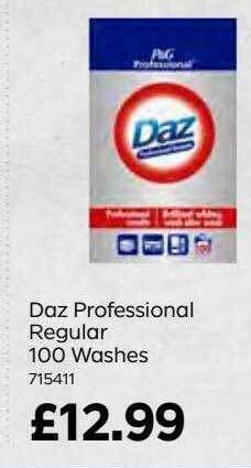 Bestway Daz professional regular 100 washes offer