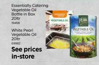 Bestway Essentially catering vegetable oil bottle in box 20ltr, white pearl vegetable oil 20ltr offer