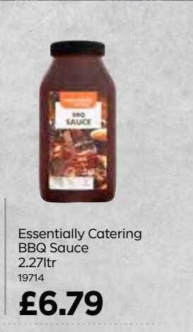 Bestway Essentially catering bbq sauce offer