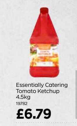 Bestway Essentially catering tomato ketchup offer
