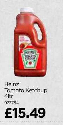 Bestway Heinz tomato ketchup offer
