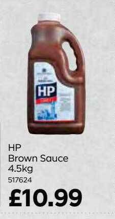 Bestway Hp brown sauce offer
