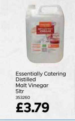 Bestway Essentially catering distilled malt vinegar offer