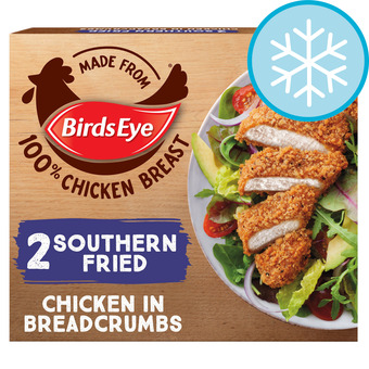 Tesco Birds eye 2 southern fried chicken 180g offer
