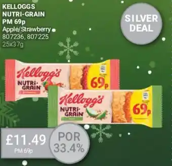 Bestway Kelloggs Nutri-Grain Apple/Strawberry offer