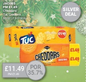 Bestway Jacob's Cheddars/Tuc Crackers offer