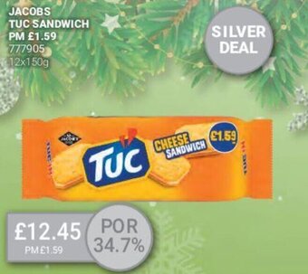 Bestway Jacobs Tuc Sandwich offer