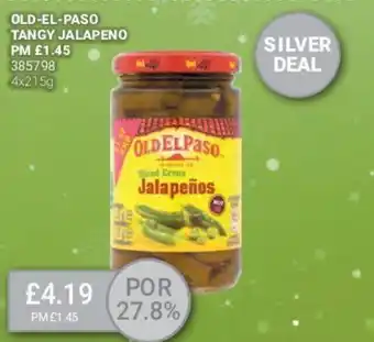 Bestway Old- El-Paso Tangy Jalapeno offer