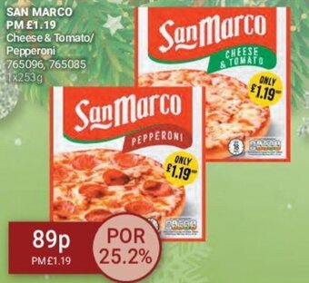 Bestway San Marco Cheese&Tomato/ Pepperoni offer