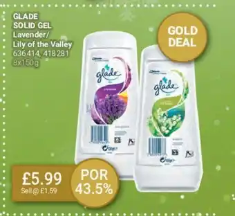 Bestway Glade Solid Gel Lavender/ Lily Of The Valley offer