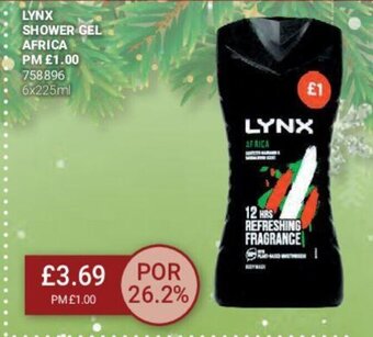 Bestway Lynx Shower Gel Africa offer