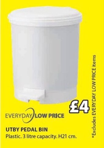 Utby PEdal Bin