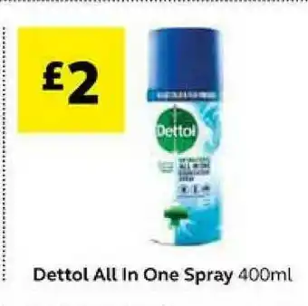 SuperValu Dettol All In One Spray offer