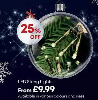 Robert Dyas Led string lights offer