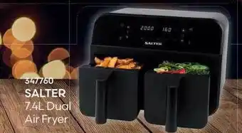 Robert Dyas Salter 7.4l dual air fryer offer