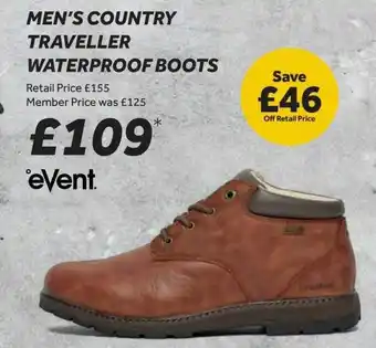 GO Outdoors Men's country traveller waterproof boots offer
