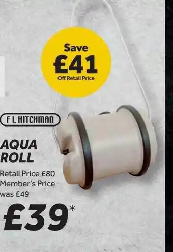 GO Outdoors Aqua roll fl hitchman offer