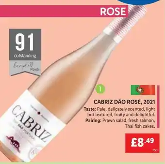 Lidl Cabriz dao rose, 2021 offer