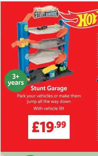 Lidl Hot wheels stunt garage offer