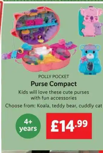 Lidl Polly pocket purse compact offer