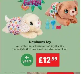 Lidl Newborns toy offer