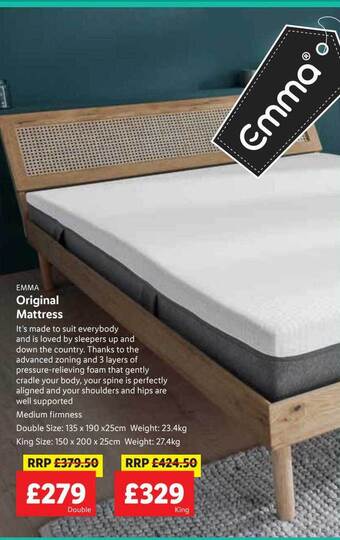 Lidl Emma original mattress offer
