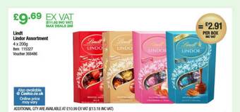 Costco Lindt Lindor Assortment offer
