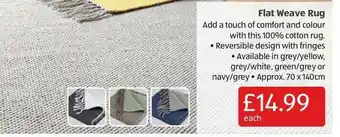 Aldi Flat Weave Rug offer