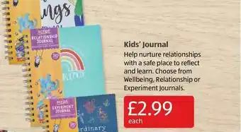 Aldi Kids' Journal offer