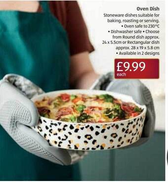 Aldi Oven dish offer