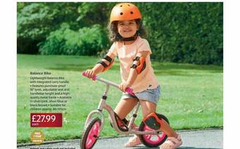 Aldi Balance bike offer