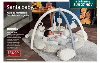 Aldi Mamia bear play gym offer