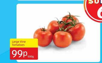 Aldi Large vine tomatoes offer