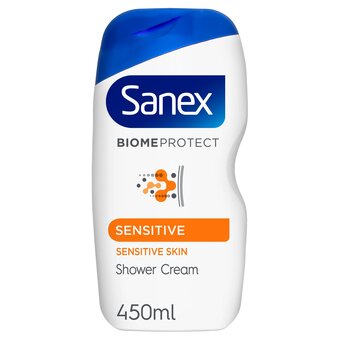 Tesco Sanex biomeprotect sensitive shower cream 450ml offer