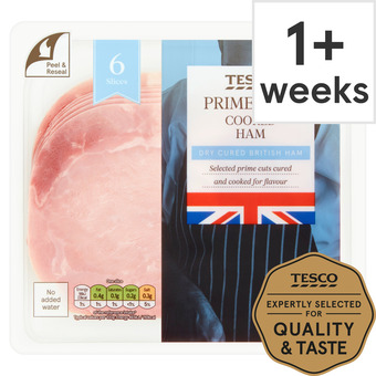 Tesco Tesco british pork cooked ham 125g offer