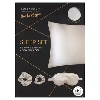Tesco Leo bancroft sleep set gift set offer