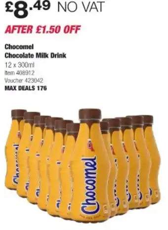 Costco Chocomel Chocolate Milk Drink 12 x 300ml offer