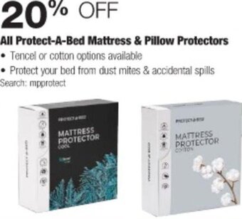 Costco All Protect-A-Bed Mattress & Pillow Protectors offer