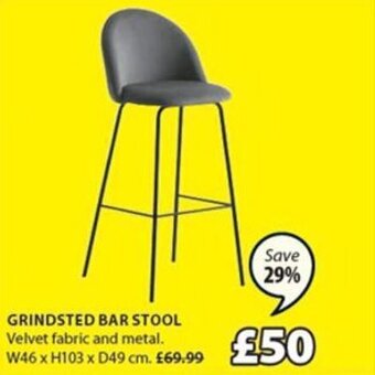 JYSK Grindsted Bar Stool offer