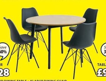 JYSK Klarup Dining Chair offer