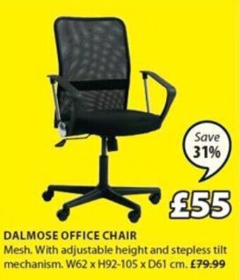 JYSK Dalmose Office Chair offer