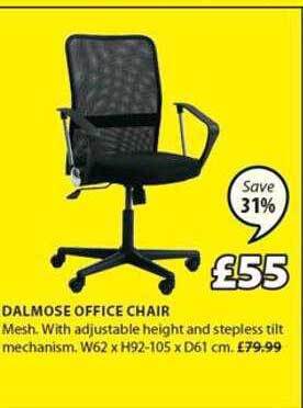 JYSK Dalmose office chair offer