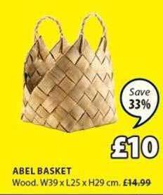 JYSK Abel basket offer