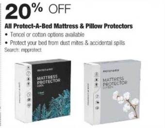 Costco All protect-a-bed mattress & pillow protectors offer