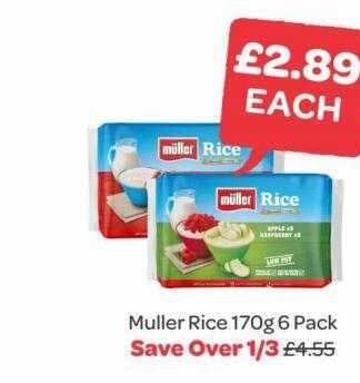 Spar Muller rice offer
