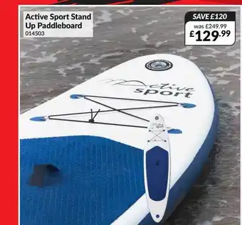 The Range Active sport stand up paddleboard offer