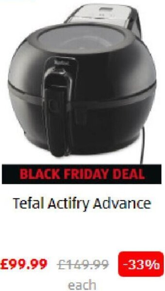 Aldi Tefal Actifry Advance offer