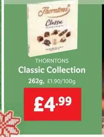 Lidl Thorntons classic collection offer